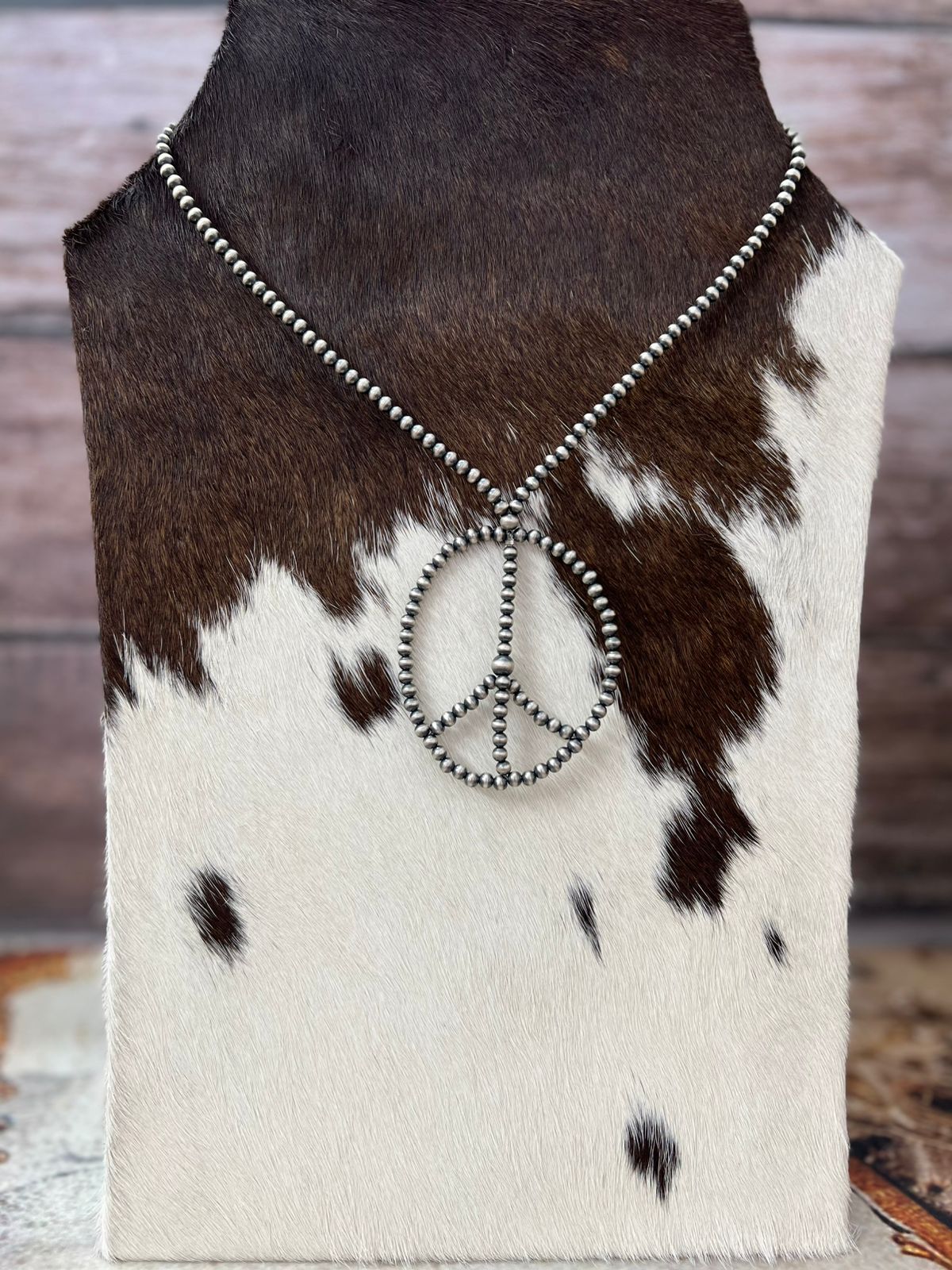 Handmade Sterling Silver Beaded Necklace